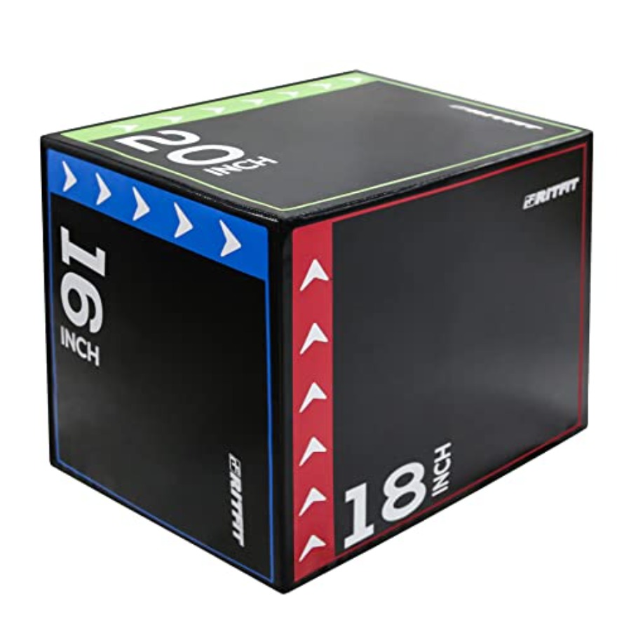 Home Gym In A Box - Fitness-Plyometrik-Box für das Heimtraining, hochdichter Schaumstoff