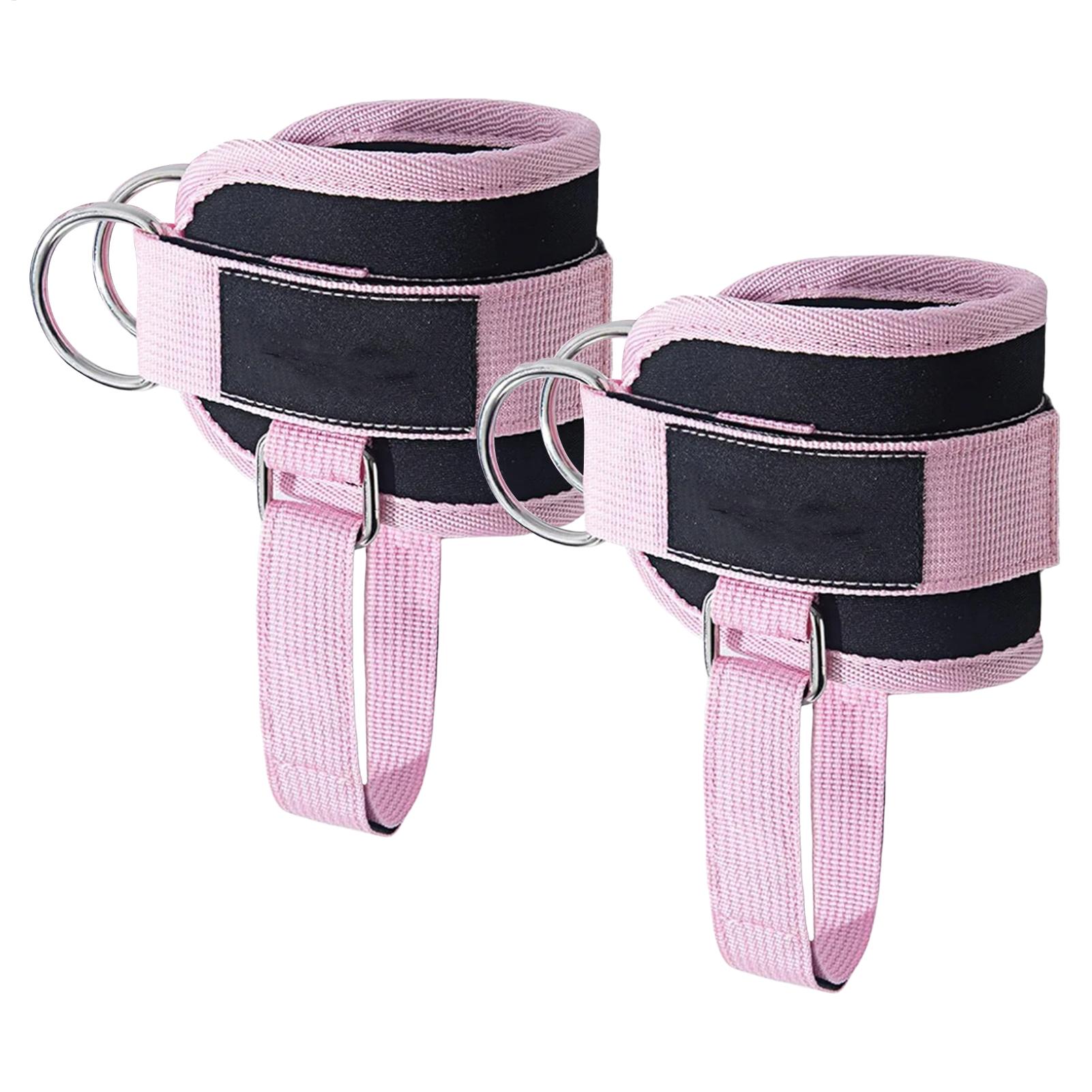 Ankle Strap Attachment - Knöchelgurte für Kabelzug-Workout, Beinwickel-Aufsatz für Fitnessgeräte,