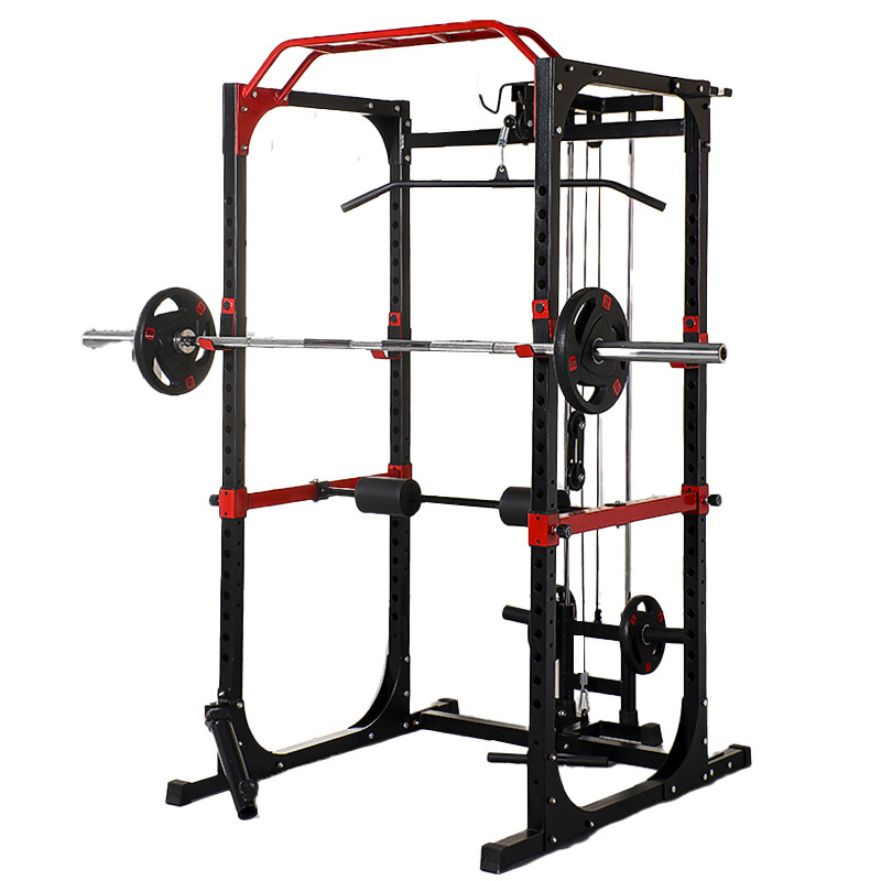Home Gym Multi - Kommerzieller Power Cage Squat Rack Multi-Grip