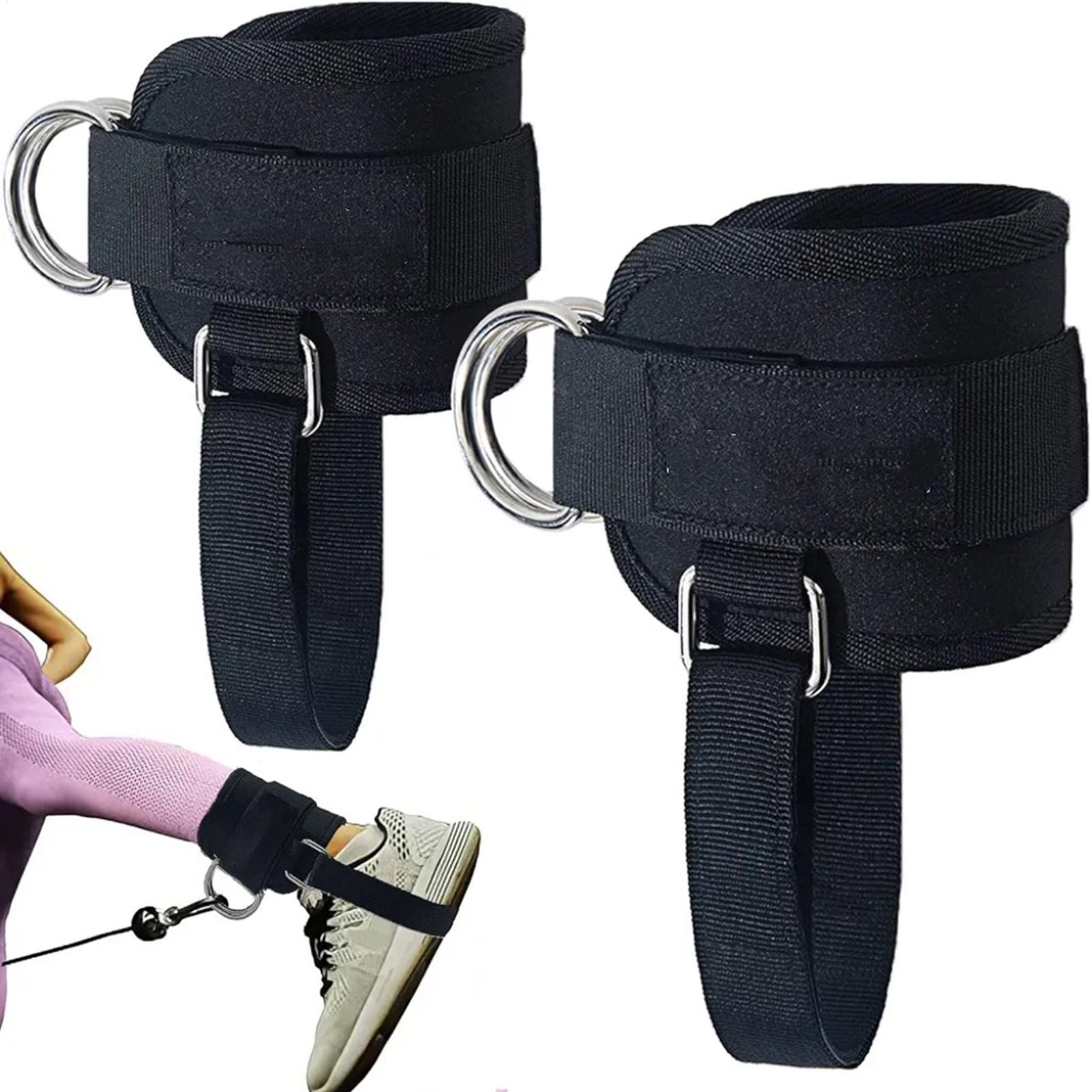 Ankle Strap Attachment - Kabelmaschinen-Fußgelenkriemen, verstellbare Beinmanschetten, Zubehör für Fitnessgeräte,