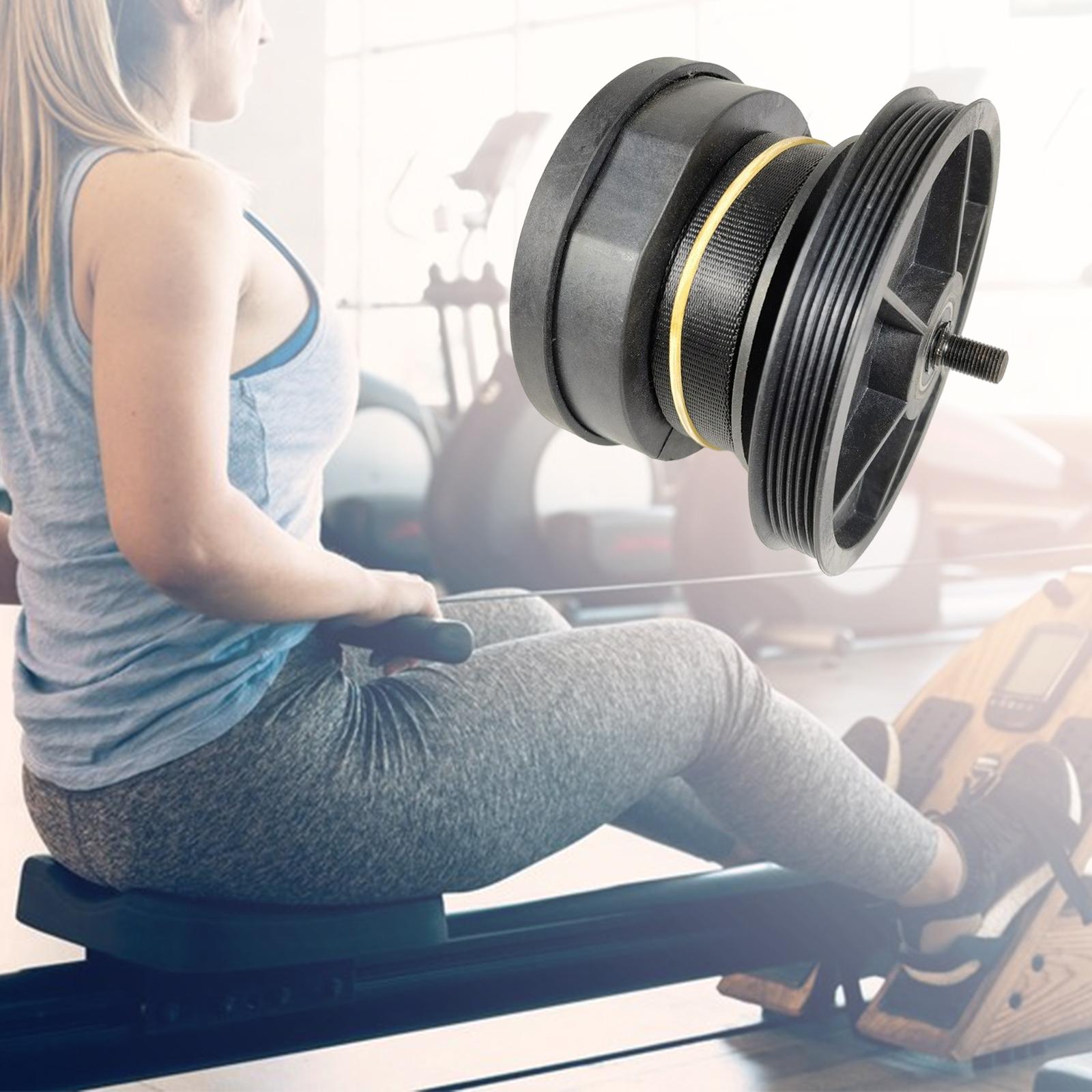 Home Gym In A Box - Langlebiges Gurtband Rebound Dämpfer Widerstandssystem Rudergerät