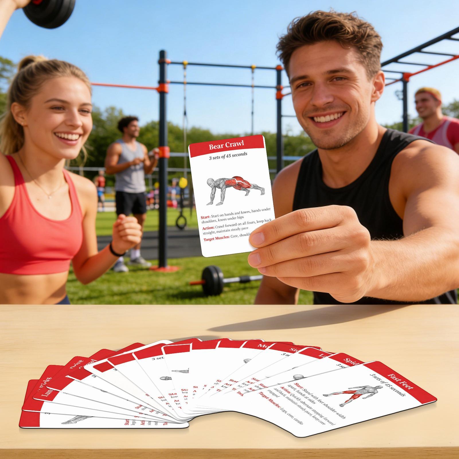 Workout-Karten Übungsdeck 36 S – Home Gym Equipment Set Bewertung und Preis