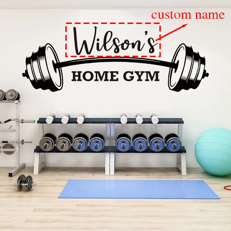Personalisierter Wandaufkleber – Home Gym Names Bewertung und Preis
