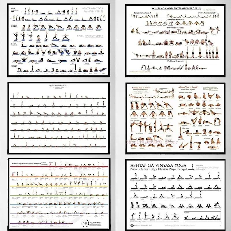 Ashtanga Yoga-Diagramm für Hei – Home Gym Yoga Room Bewertung und Preis