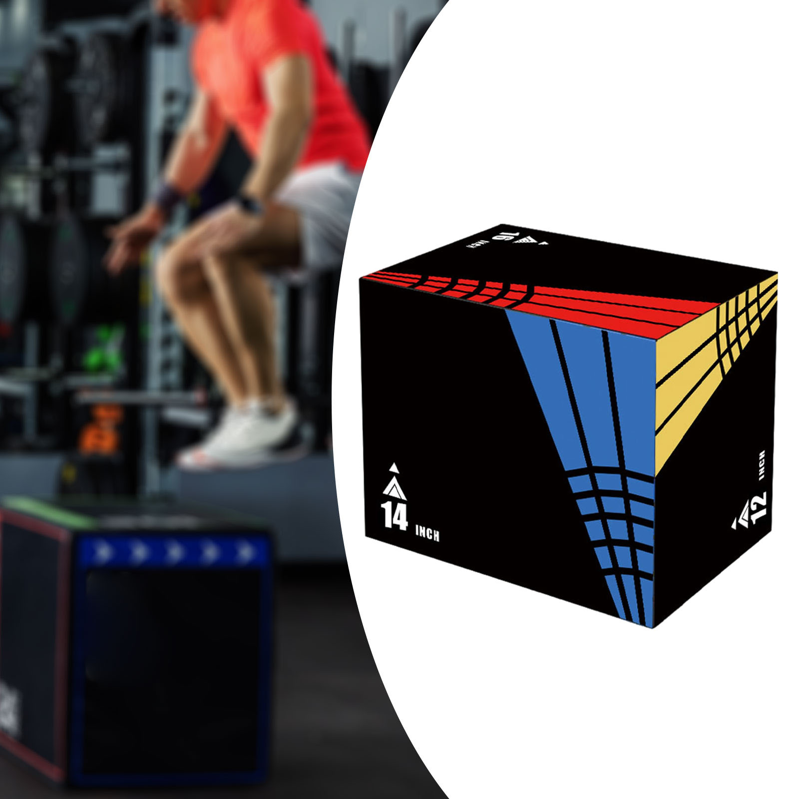 3-in-1-Sprungbox, plometrische – Home Gym In A Box Bewertung und Preis