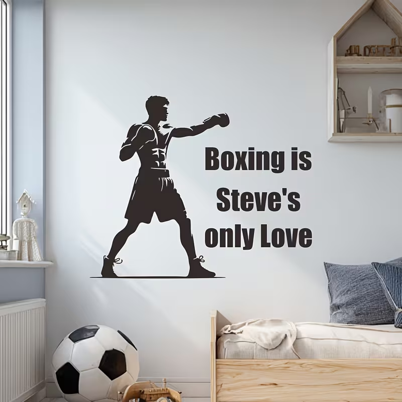 Personalisierter Box-Wandaufkl – Home Gym Names Bewertung und Preis