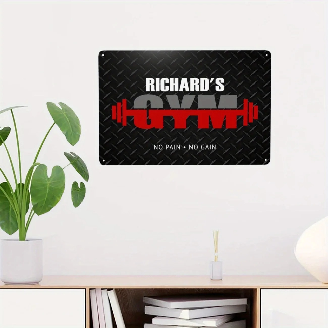 Personalisiertes Metall-Fitnes – Home Gym Names Bewertung und Preis
