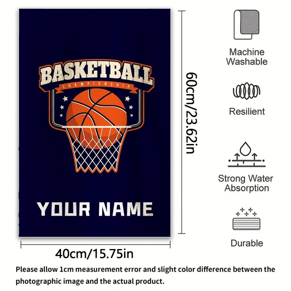 2 Stück Basketball-Handtücher  – Home Gym Names Bewertung und Preis