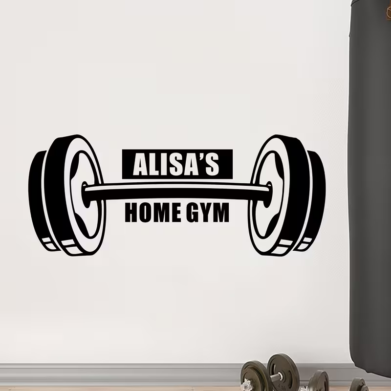 Individuelle Vinyl-Wandaufkleb – Home Gym Names Bewertung und Preis
