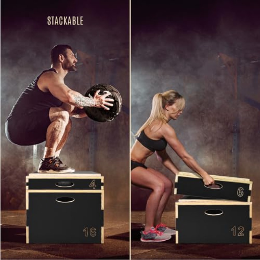 3-in-1 Holz-Plyobox für Sprung – Home Gym In A Box Bewertung und Preis