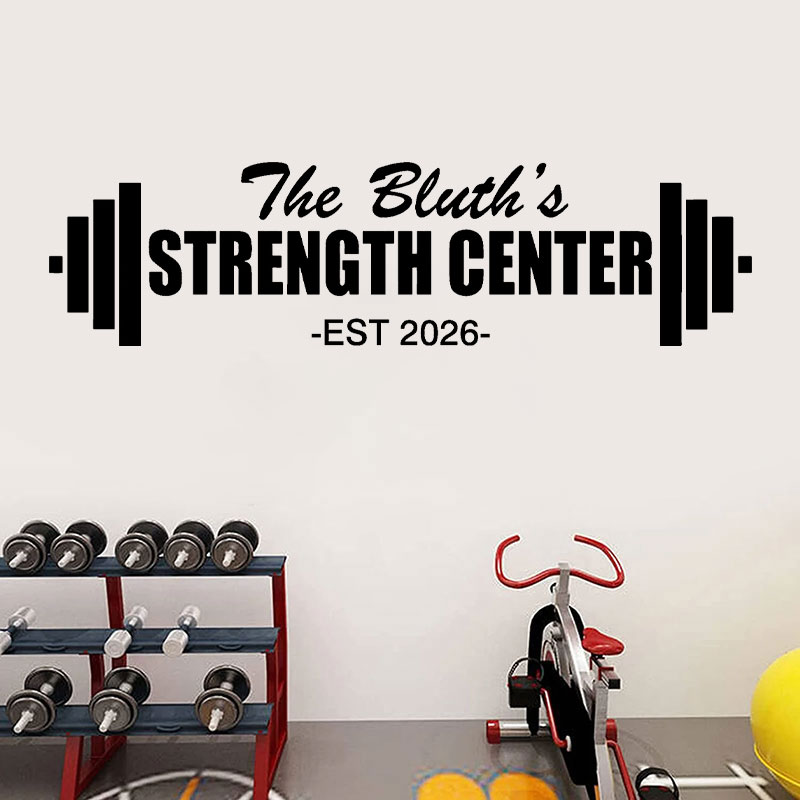 Personalisierter Namensaufkleb – Home Gym Names Bewertung und Preis