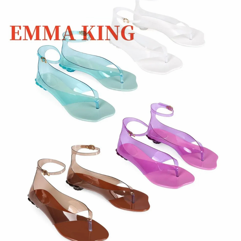 Damen Thong Jelly Sandalen, 20 – Ankle Strap Attachment Bewertung und Preis