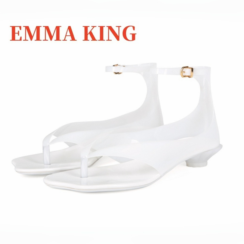 Damen Thong Jelly Sandalen, 20 – Ankle Strap Attachment Bewertung und Preis