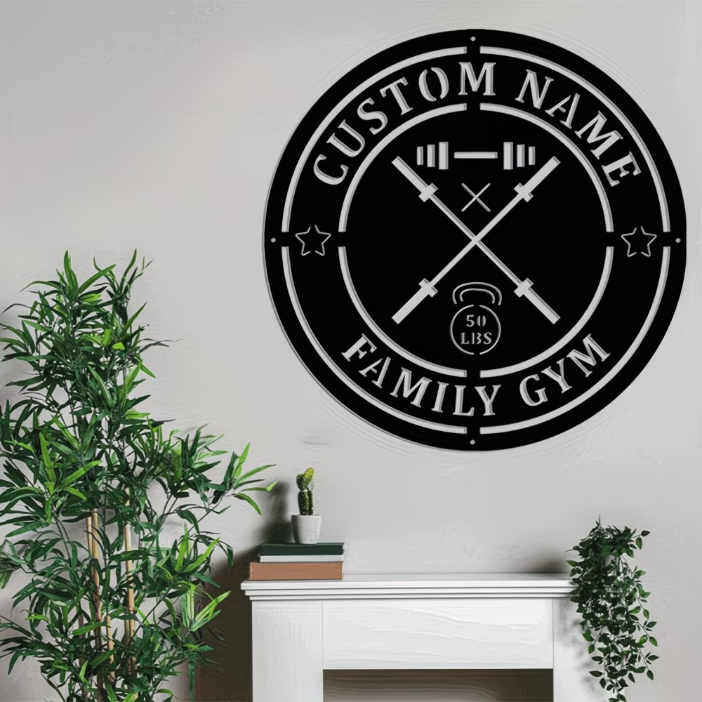 Personalisiertes Metallschild  – Home Gym Names Bewertung und Preis