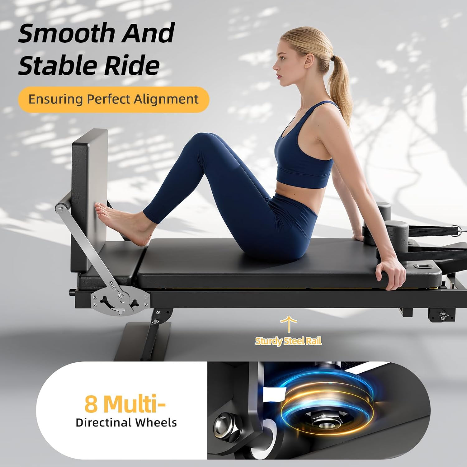 Faltbare Pilates-Reformer-Masc – Home Gym Equipment Set Bewertung und Preis