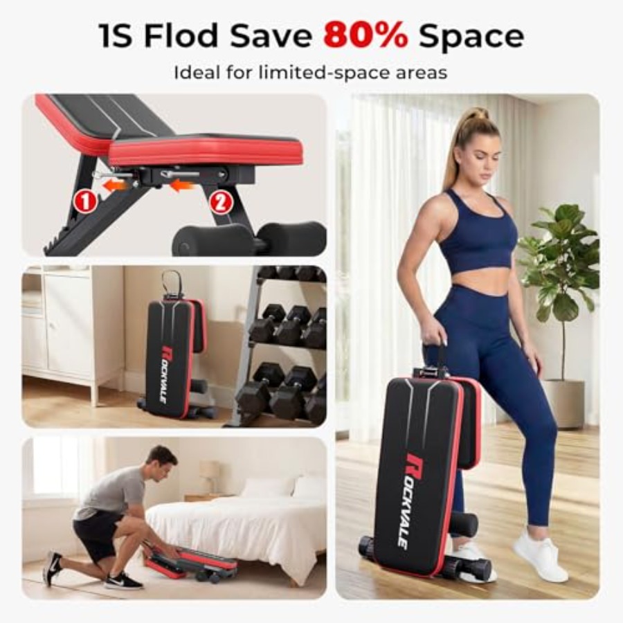 Heimfitnessbank mit verstellba – Adjustable Weight Bench Bewertung und Preis