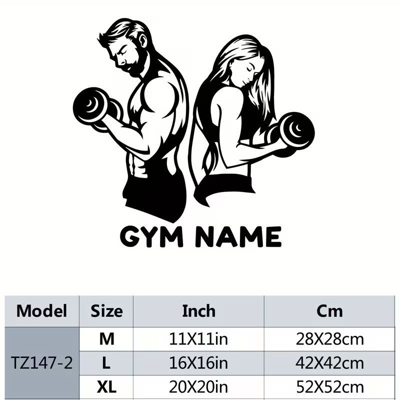 1 Stück NEU Personalisierbare  – Home Gym Names Bewertung und Preis
