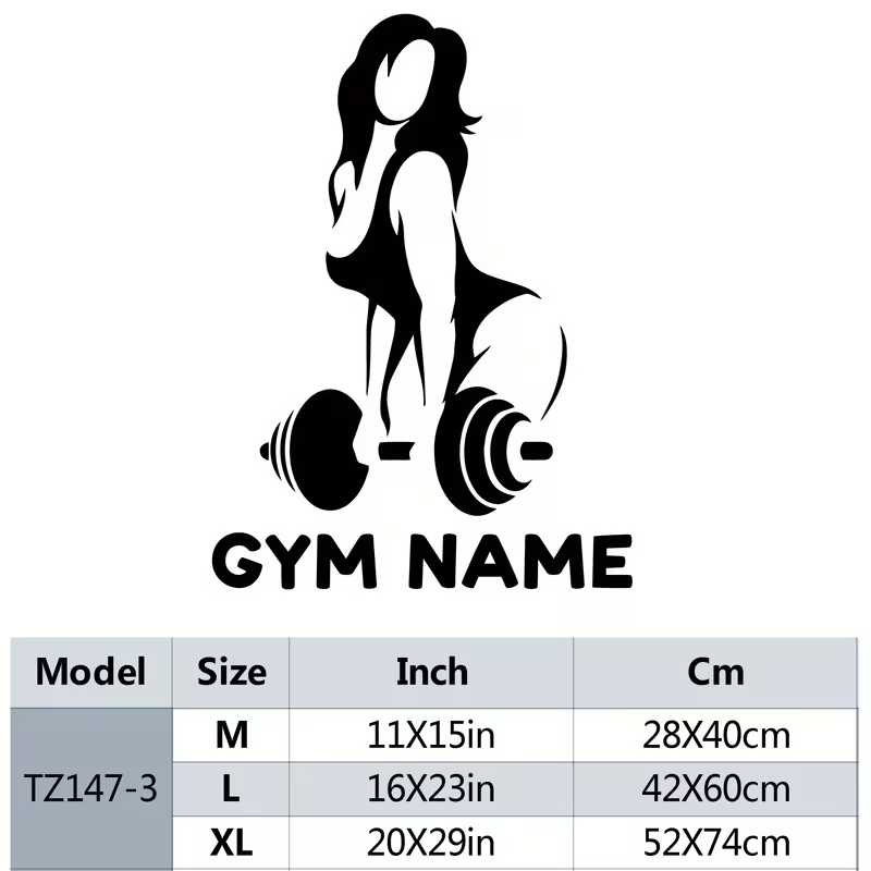 1 Stück NEU Personalisierbare  – Home Gym Names Bewertung und Preis