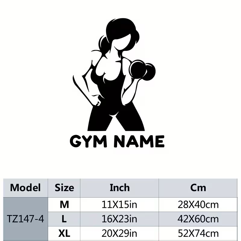 1 Stück NEU Personalisierbare  – Home Gym Names Bewertung und Preis